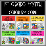 1st Grade Math Color by Code