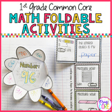 1st Grade Math Common Core Foldable Activities Interactive