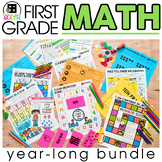 1st Grade Math Curriculum with Centers, Worksheets, Games,