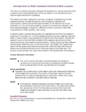 Special Education Alternate Standards Math Mini Lessons- 1
