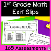 1st Grade Math Exit Ticket - Math Assessment - Exit Slip Ideas