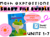 1st Grade Math Expressions Smart File (Units 1-7) BUNDLE