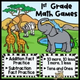 Fact Fluency First Grade Math Games - Place Value Game