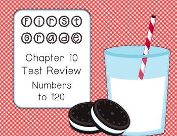 Preview of 1st Grade Math In Focus 2020 Chapter 10 Test Review (Print AND Digital!)