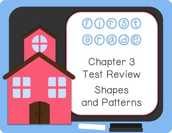 Preview of 1st Grade Math In Focus 2020 Chapter 3 Test Review (Print AND Digital!)