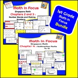 1st Grade Math In Focus Bundle for Chapters 2-4