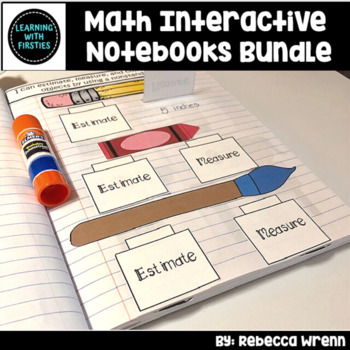 Preview of 1st Grade Math Interactive Notebook Bundle
