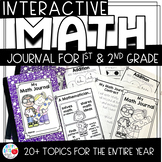K-2 Grade Math Journal {25 Different Math Topics for the A