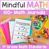 1st Grade Math Word Problems Interactive Journal Prompts S