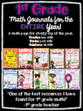 1st Grade Math Journals All Year!