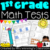 1st Grade Math Module Assessments! (Pre & Post!)