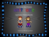 1st Grade Math Module Unit 1 Application Problem Bundle