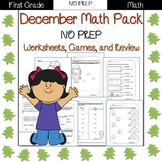 First Grade Math Pack {December}