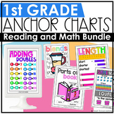 1st Grade Math & Reading Anchor Charts BUNDLE  - 1st Grade