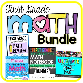 Preview of 1st Grade Math Resource BUNDLE