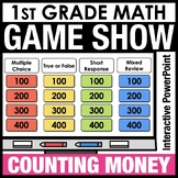 1st Grade Math Review Game Show Counting Coins & Bills MA.