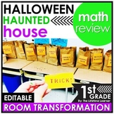 1st Grade Halloween Math Haunted House | Classroom Transfo