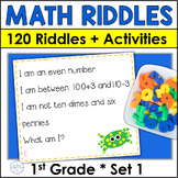 1st Grade Math Challenge - Spiral Review - Mental Math - M