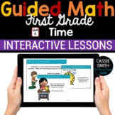 1st Grade Math Telling Time 1.MD.3 - Digital Math Activiti