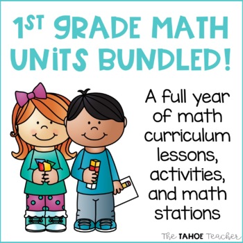 Preview of 1st Grade Math Units Bundled!