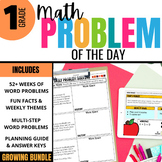 1st Grade Math Word Problem of the Day | Yearlong Story Pr