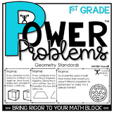 1st Grade Math Word Problems Power Problems™ Geometry Standards
