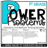 1st Grade Math Word Problems Power Problems™ OA Standards 