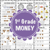 1st Grade - Money - Extra Practice Worksheets