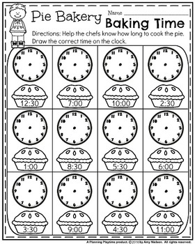 1st grade math and literacy printables november by