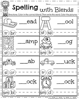 1st Grade Math and Literacy Printables - April by Planning ...