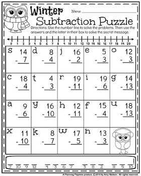 1st grade math and literacy printables january by