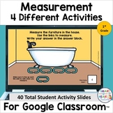 1st Grade Measurement Digital Slides Distance Learning