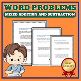 1st Grade Mixed addition and subtraction word problems