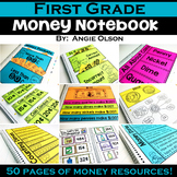 1st Grade Math Notebook:  Money