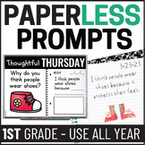 1st Grade Morning Work - 1st Grade Writing Prompts For the Entire Year