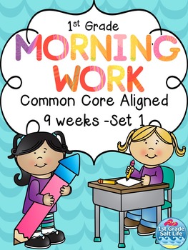 Preview of Morning Work First Grade / First Grade Morning Work