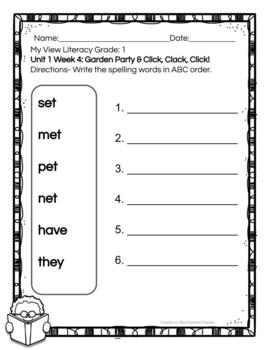 Funky First Grade Fun: Word Work Linky Party