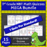 1st Grade NBT Quizzes: 1st Grade Math Quizzes, Number & Op