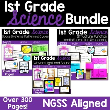 Preview of 1st Grade Science Bundle NGSS