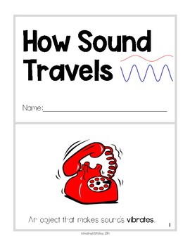 Preview of 1st Grade NGSS Mini-Reader: How Sound Travels (1-PS4-1) +Review Questions & Key!