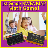 1st Grade NWEA Map Math Game Test Prep Powerpoint or Google RIT 161 -180