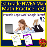 1st Grade NWEA Map Math Practice Test #2 Spiral Review Pri