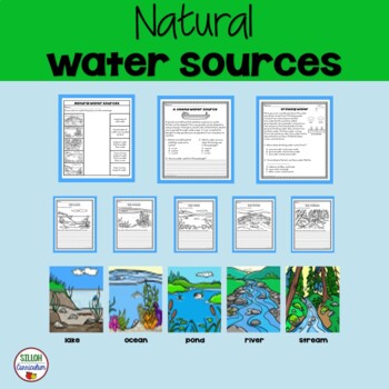 Preview of 1st Grade: Natural Sources of Water