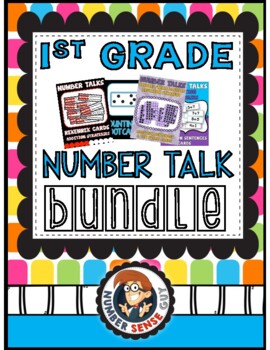 Preview of 1st Grade Number Talk Bundle