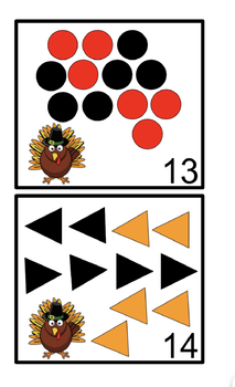 Preview of 1st Grade Number Talk Calendar Cards - November