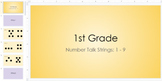 1st Grade Number Talks Google Slide Presentations Organize