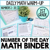 1st Grade Number of the Day Math Morning Work Binder 1