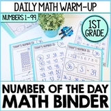 1st Grade Number of the Day Math Morning Work Binder 2