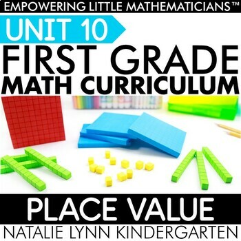 Preview of 1st Grade Numbers to 120 Math Unit First Grade  Place Value Guided Math Unit