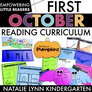 Preview of 1st Grade October Interactive Read Aloud Lessons | Empowering Little Readers